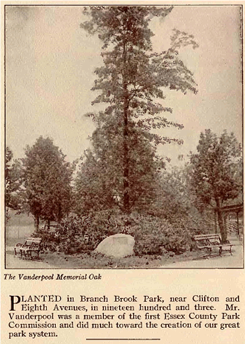 From "Our Own Hall of Fame" Arbor Day, 1921
