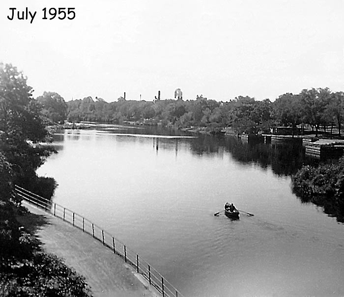 View from Park Avenue Bridge
July 1955

Photo from Alex Borsos Jr.
