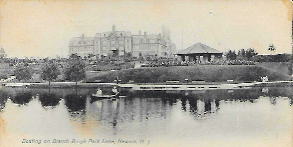 Boating on Branch Brook Park Lake
Postcard
