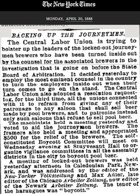 Backing Up The Journeymen
April, 30, 1888
