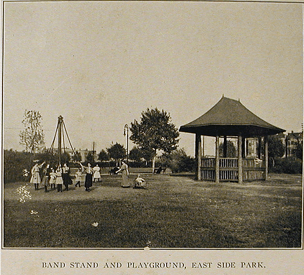 Band Stand and Playground
From "Newark - The City of Industry" Published 1912
