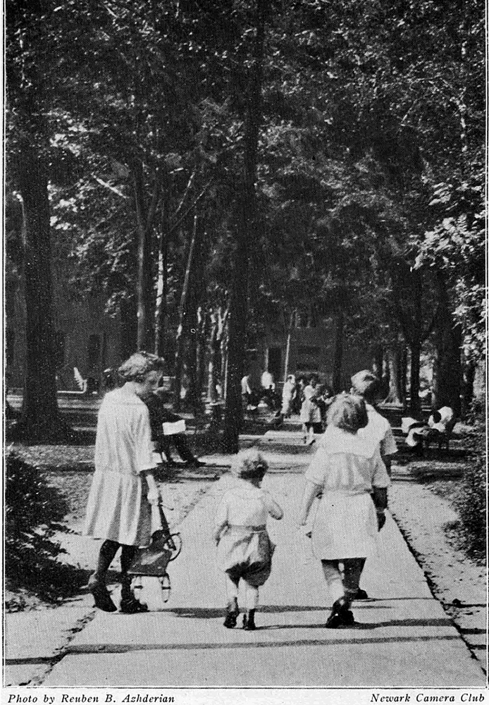 Children Playing
From "Shade Tree Commission of the City of Newark, New Jersey" 1918
