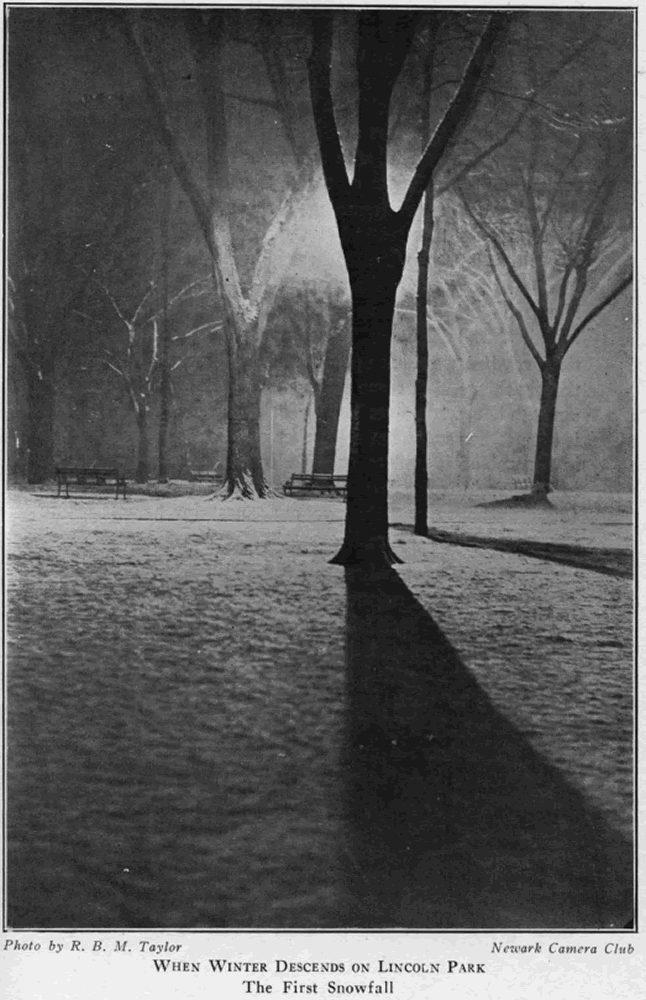 Snowfall
From "Shade Tree Commission of the City of Newark, New Jersey" 1918
