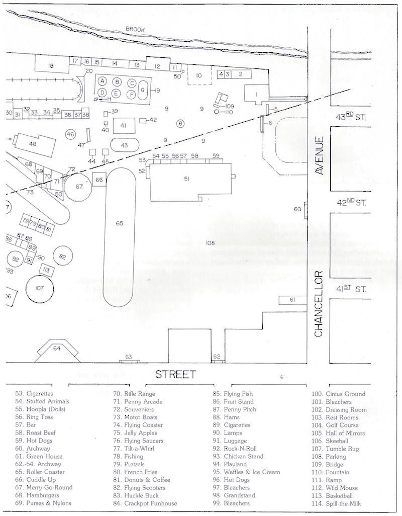 Map of Part of the Grounds
