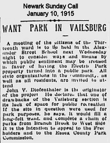 1915 - Want Park in Vailsburg
