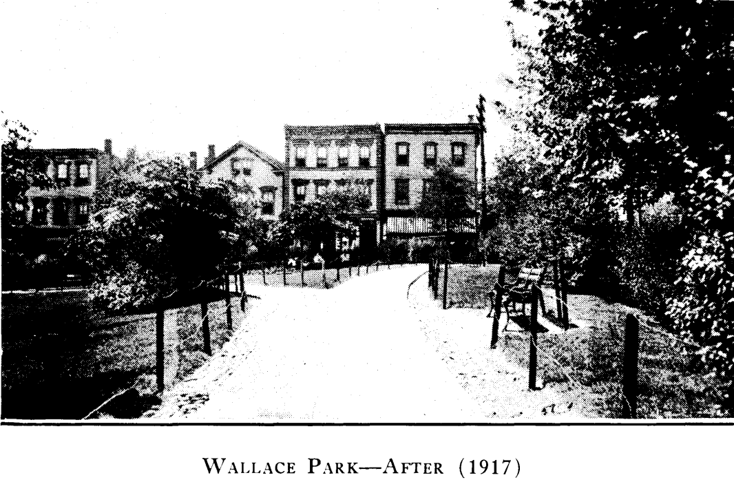 Wallace Park
From "Shade Tree Commission of the City of Newark, New Jersey" 1916
