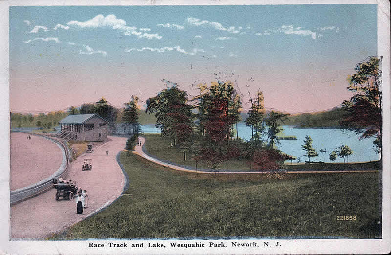Race Track & Lake
Postcard
