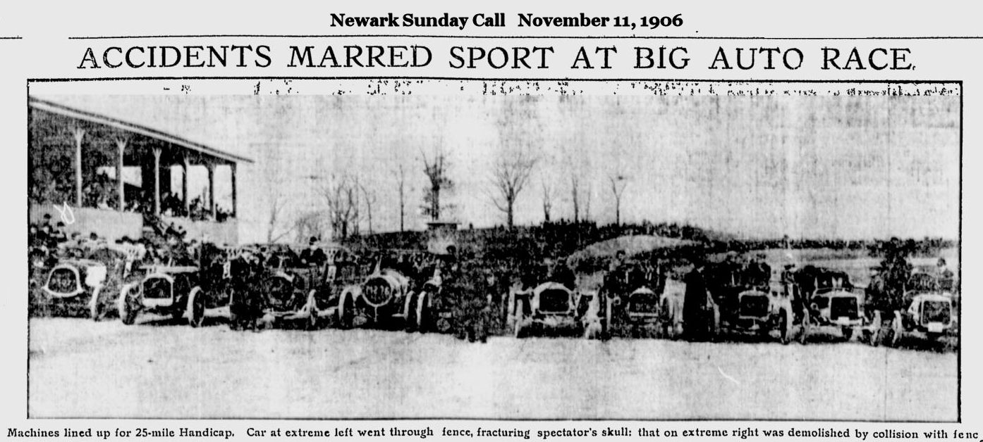Accidents Marred Sport at Big Auto Race
November 11, 1906
