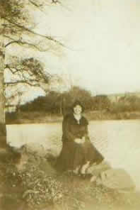 Lake ~1937
Mary Sefcick Reissner sitting on a rock.
Photo from Greg Reissner
