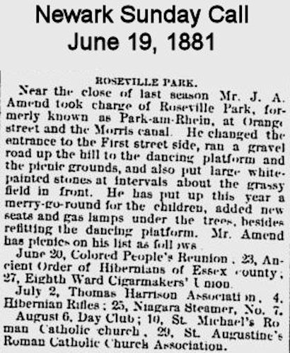 Roseville Park
June 19, 1881
