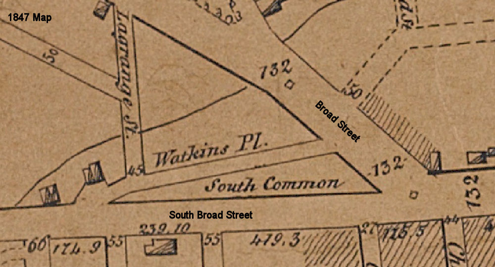 1847 Map
Part of what is now Lincoln Park
